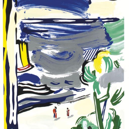 Roy Lichtenstein — Вид из окна (C. 215; G. 216)
