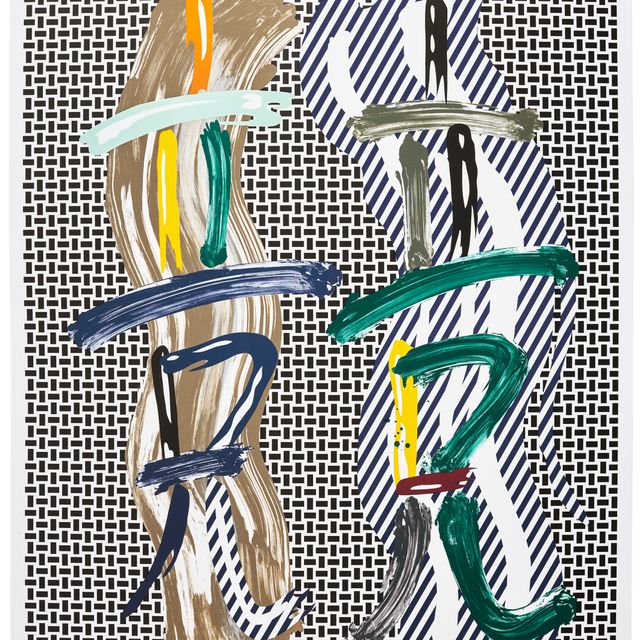 Roy Lichtenstein — Конкурс мазков кистью