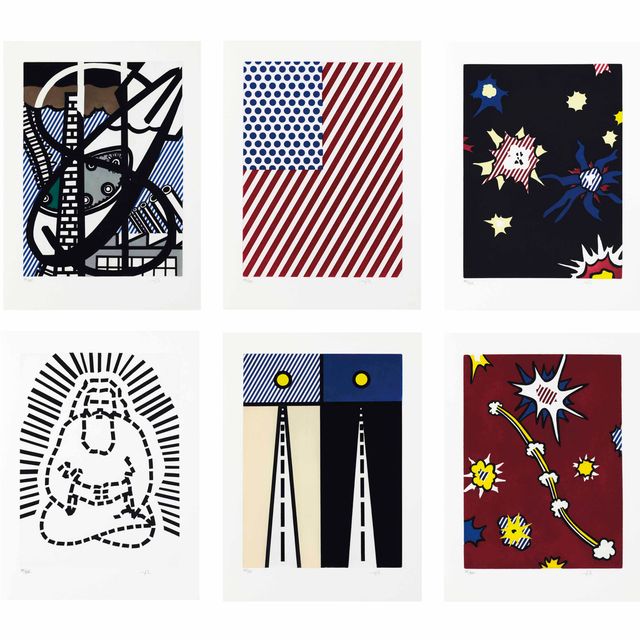 Roy Lichtenstein — Новый спуск в Америке