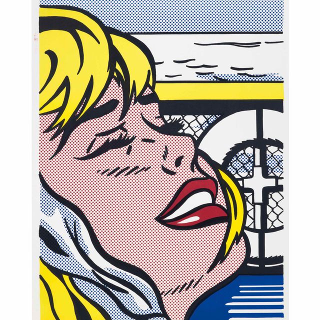 Roy Lichtenstein — Девушка на борту корабля