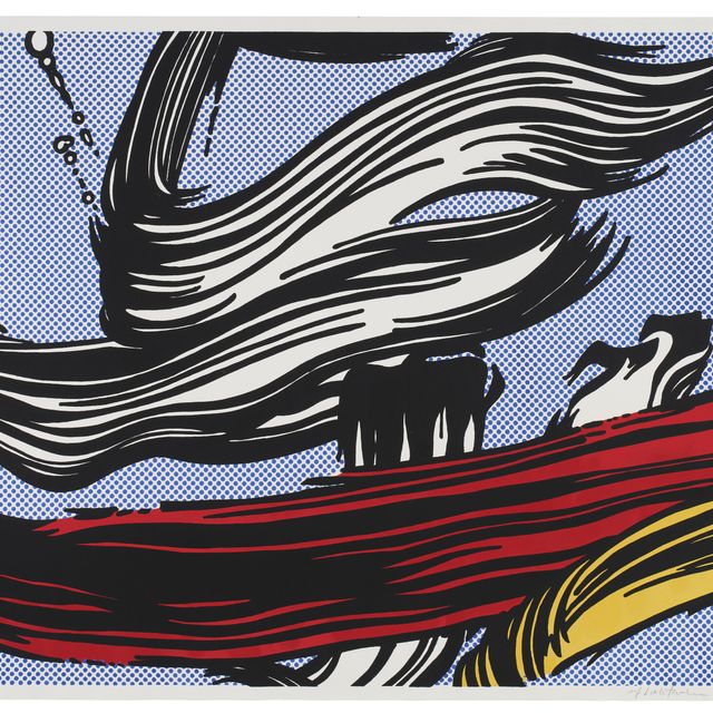 Roy Lichtenstein — Мазки кисти