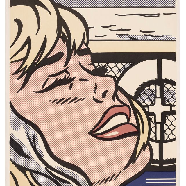 Roy Lichtenstein — Девушка на борту корабля