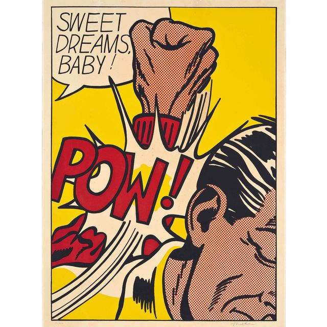 Roy Lichtenstein — Сладких снов, детка!, от: 11 поп-исполнителей, Том III