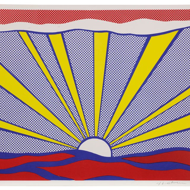 Roy Lichtenstein — Восход солнца