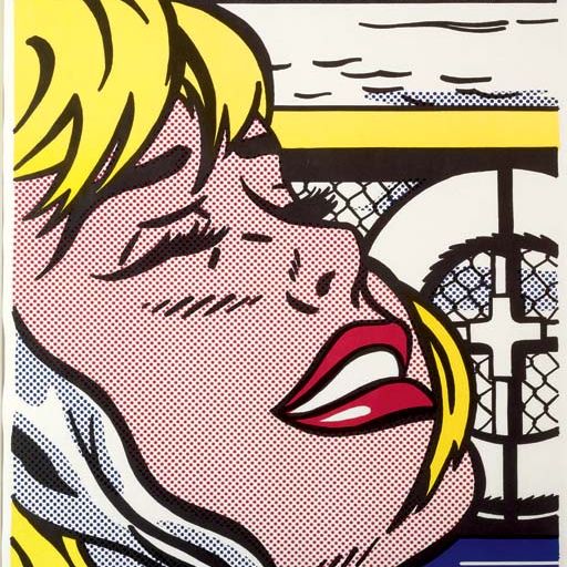 Roy Lichtenstein — Девушка на борту корабля (C. II.6)