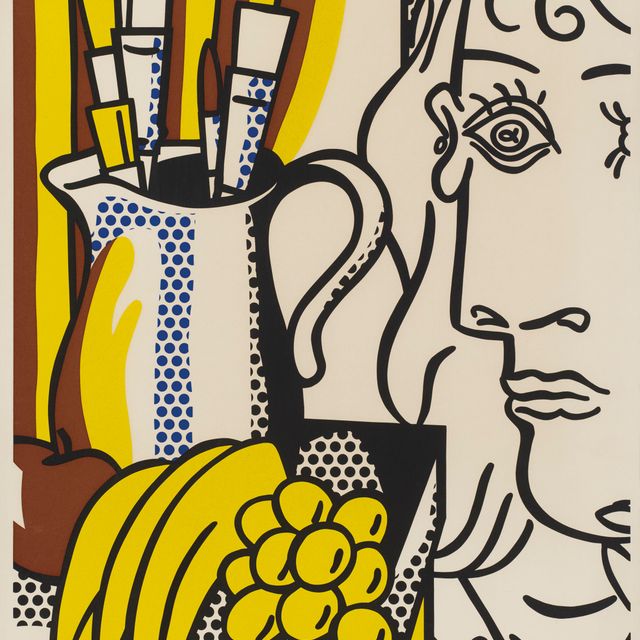 Roy Lichtenstein — Натюрморт с Пикассо, от: Hommage à Picasso