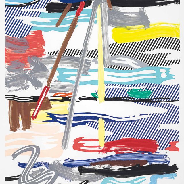 Roy Lichtenstein — Солнечный свет пробивался сквозь облака