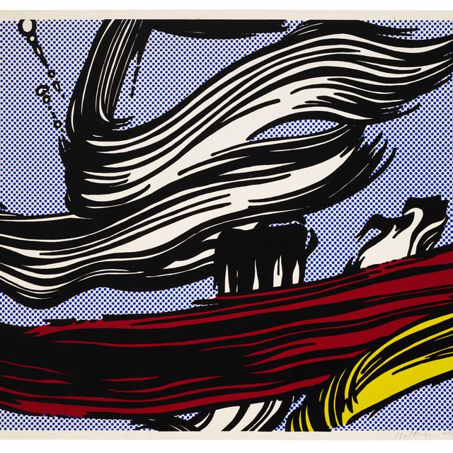 Roy Lichtenstein — Мазки кисти