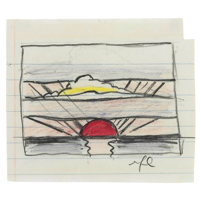 Roy Lichtenstein — Восход солнца