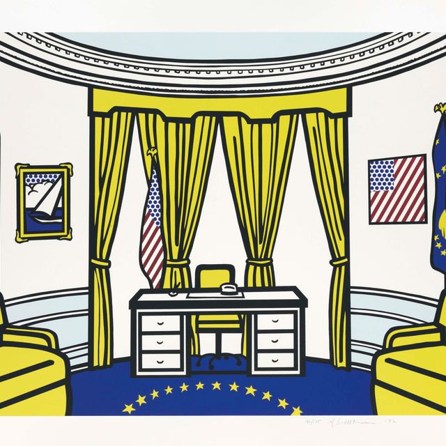 Roy Lichtenstein — Овальный кабинет