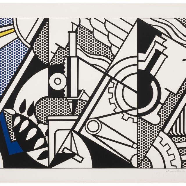 Roy Lichtenstein — Мир через химию IV, от мира через химию