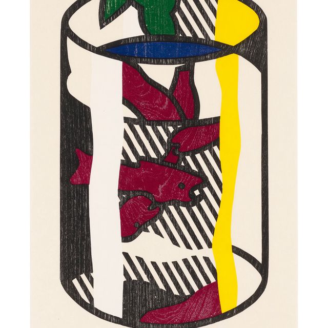 Roy Lichtenstein — Аквариум с золотыми рыбками