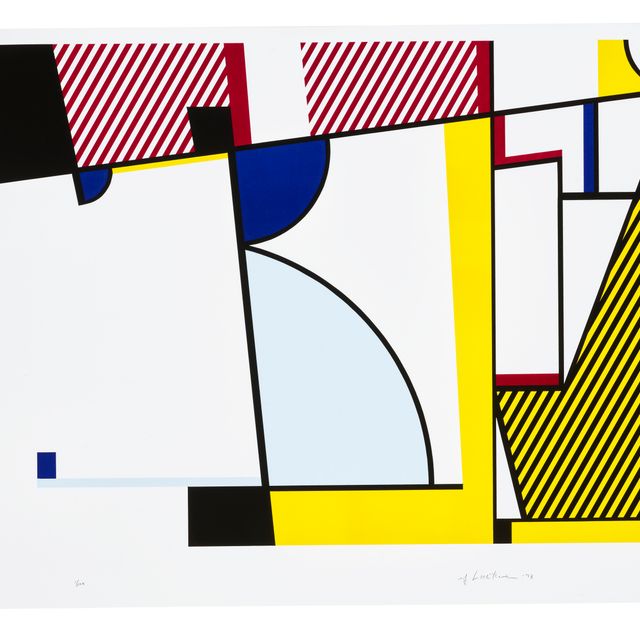 Roy Lichtenstein — Bull V, из серии Bull Profile