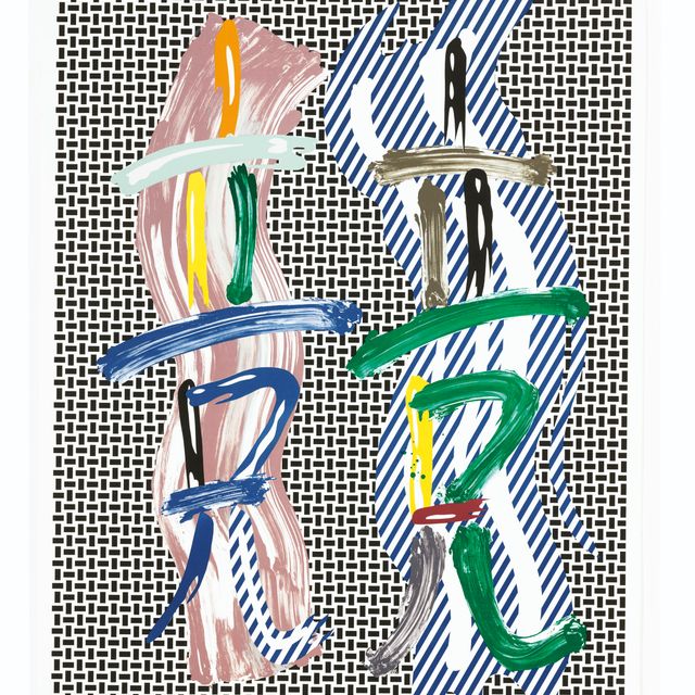 Roy Lichtenstein — Конкурс мазков кистью