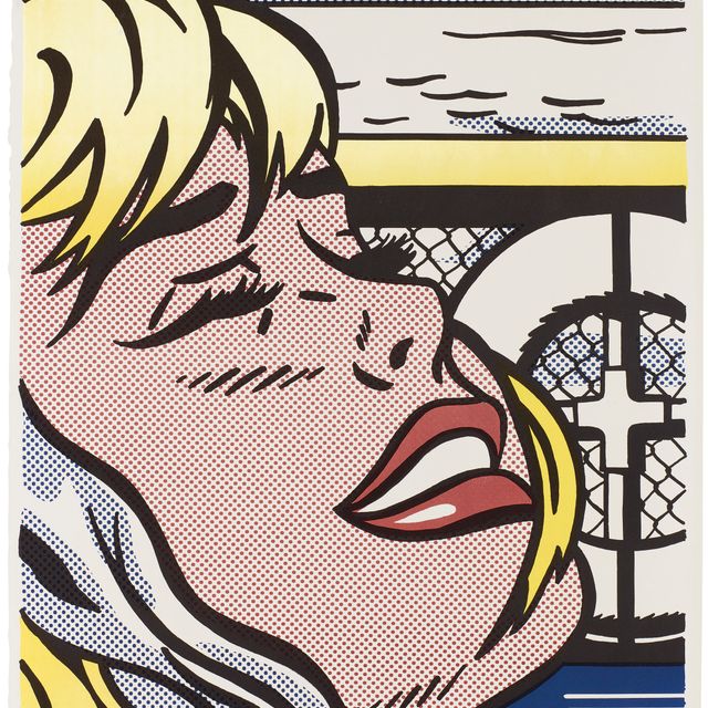Roy Lichtenstein — Девушка на борту корабля
