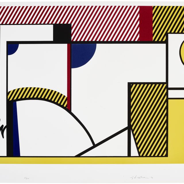 Roy Lichtenstein — Bull IV, из серии профилей Bull