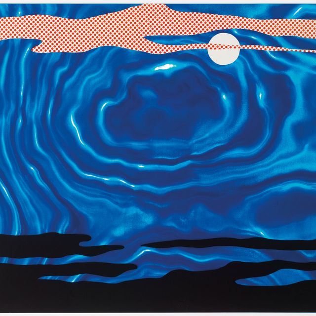 Roy Lichtenstein — Лунный пейзаж, от: 11 поп-исполнителей, Том I