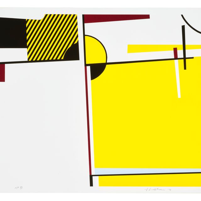 Roy Lichtenstein — Bull VI, из серии профилей Bull
