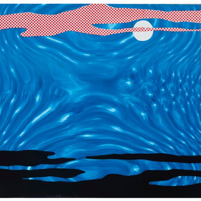 Roy Lichtenstein — Лунный пейзаж", из альбома "11 поп-исполнителей", Том I