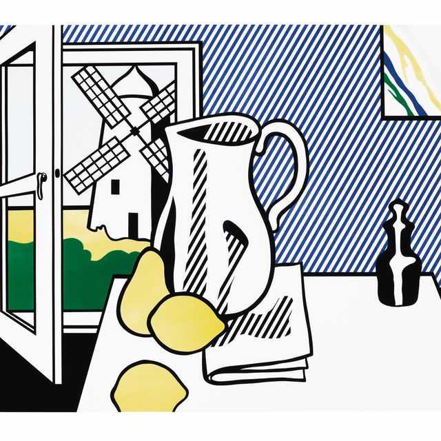 Roy Lichtenstein — Натюрморт с ветряной мельницей