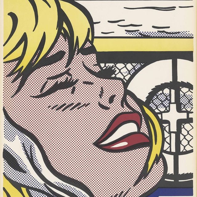 Roy Lichtenstein — Девушка на борту корабля
