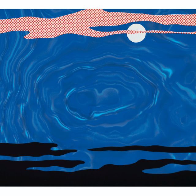 Roy Lichtenstein — Лунный пейзаж", от 11 поп-исполнителей, Том I