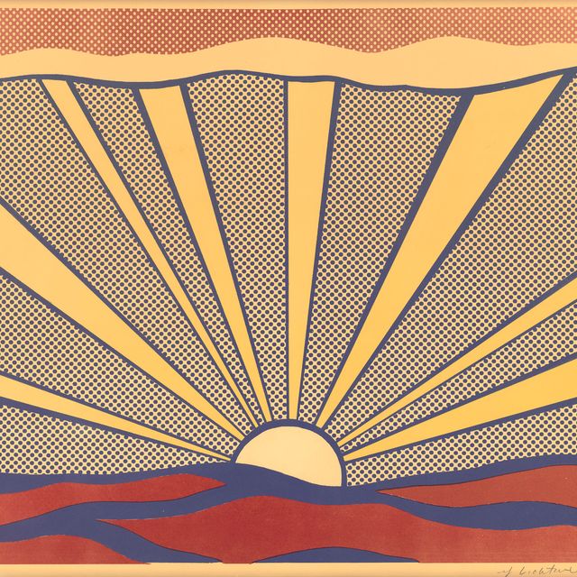 Roy Lichtenstein — Восход солнца