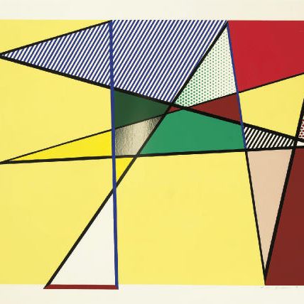Roy Lichtenstein — Imperfect 67" x 79 7/8", из серии Imperfect (C. 222)