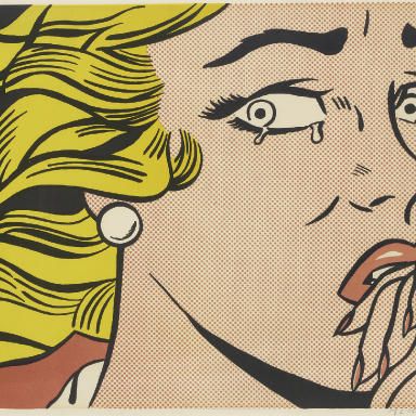 Roy Lichtenstein — Плачущая девушка (Корлетт II. 1)