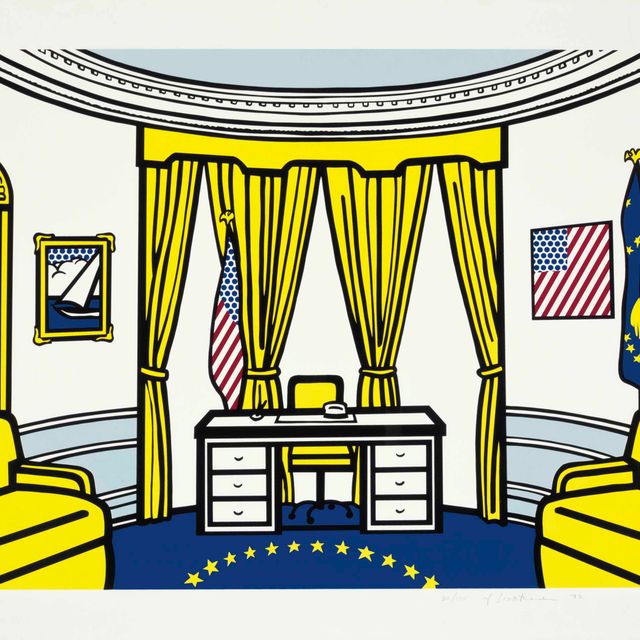 Roy Lichtenstein — Овальный кабинет