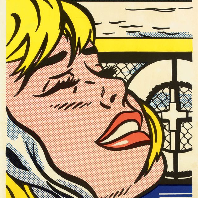Roy Lichtenstein — Девушка на борту корабля (Корлетт II.6)