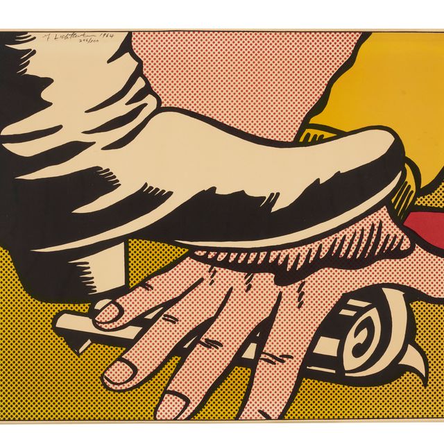 Roy Lichtenstein — Нога и рука