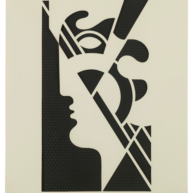 Roy Lichtenstein — Современная головка №5, из серии Modern Head