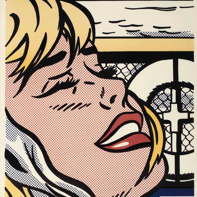 Roy Lichtenstein — Девушка на борту корабля (C. II.6)
