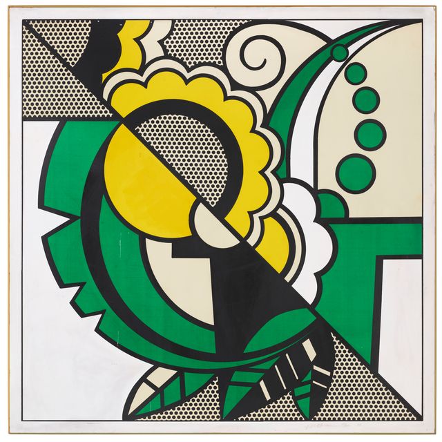 Roy Lichtenstein — Натюрморт с городской сцены