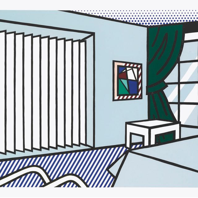 Roy Lichtenstein — Спальня из серии "Интерьер" (C. 247)
