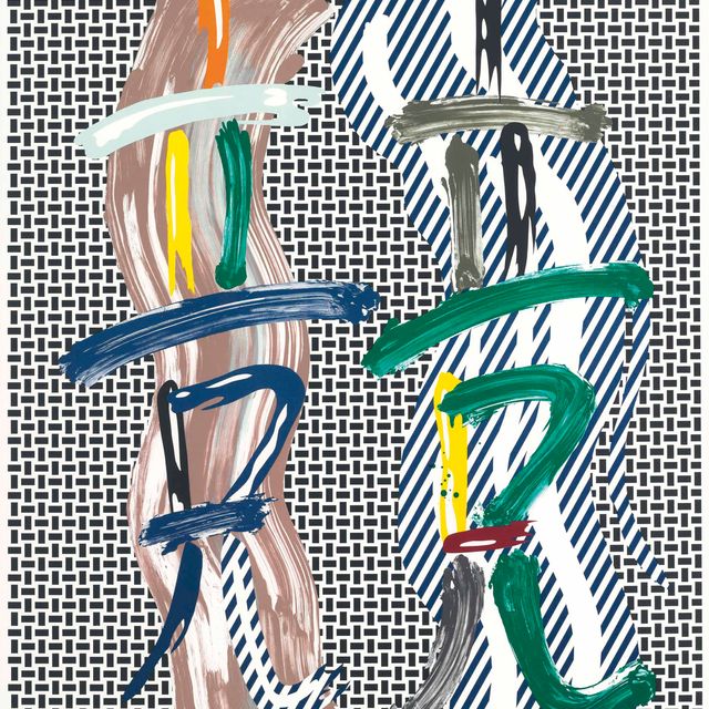 Roy Lichtenstein — Конкурс мазков кистью