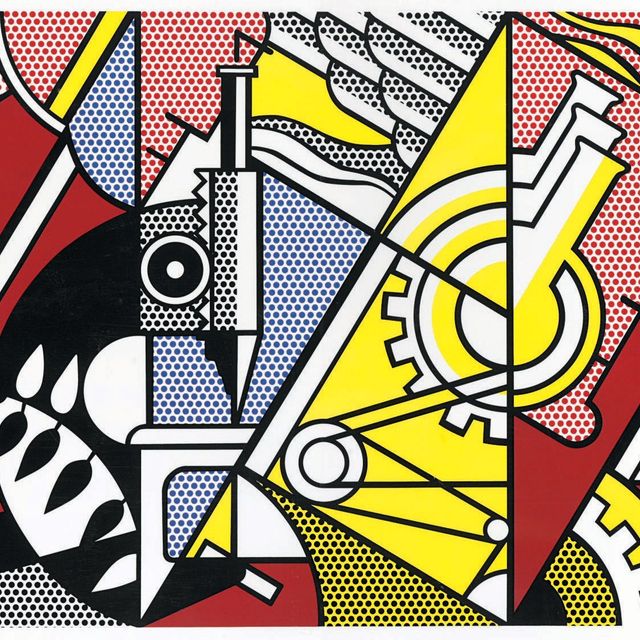 Roy Lichtenstein — Мир через химию I, из книги "Мир через химию" (С. 96)