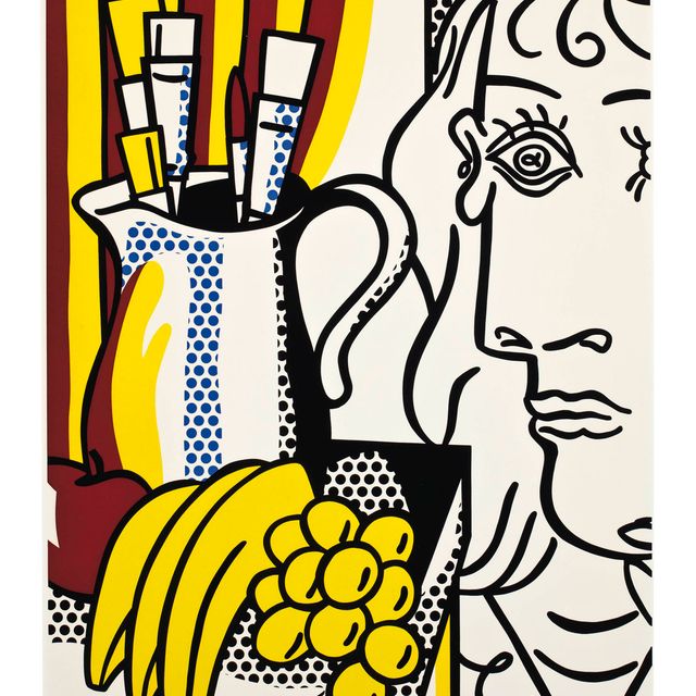 Roy Lichtenstein — Натюрморт с Пикассо, из коллекции Hommage à Picasso (C. 127; G. 564)
