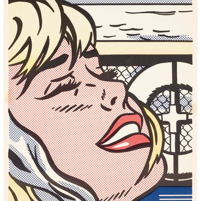 Roy Lichtenstein — Девушка на борту корабля
