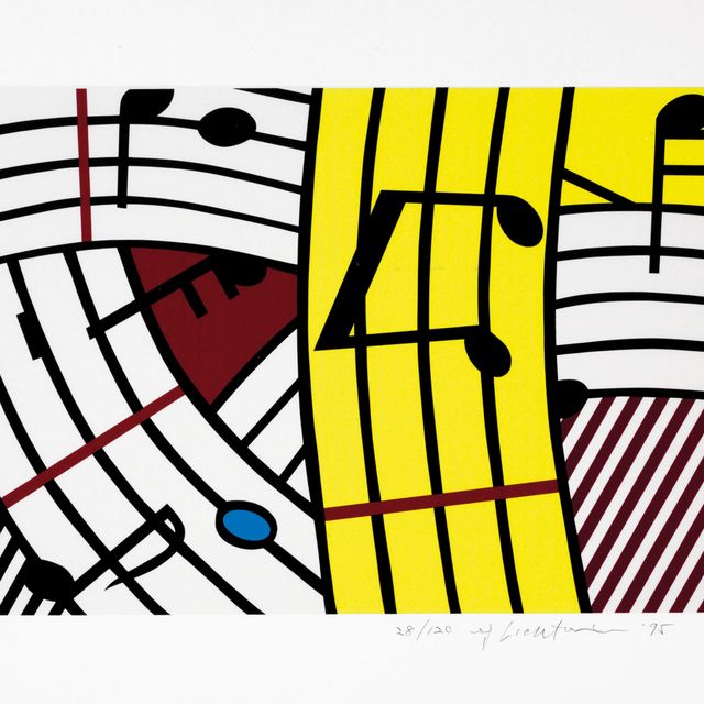 Roy Lichtenstein — Композиция IV