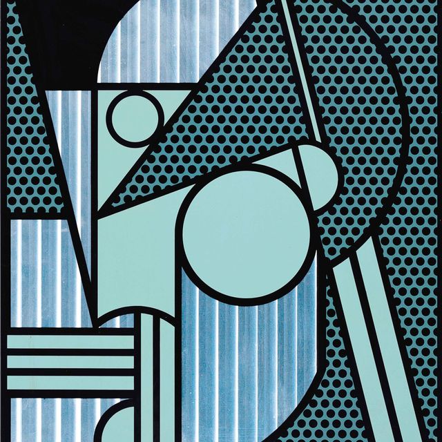 Roy Lichtenstein — Современная головка №4 из серии Modern Head