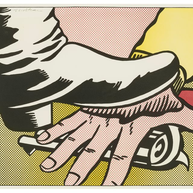 Roy Lichtenstein — Нога и рука