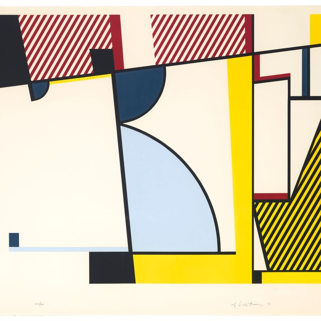 Roy Lichtenstein — Bull V, из серии Bull Profile
