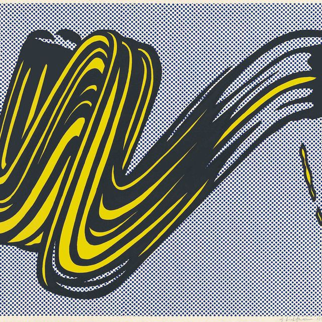 Roy Lichtenstein — Мазок кисти (Corlett II.5)