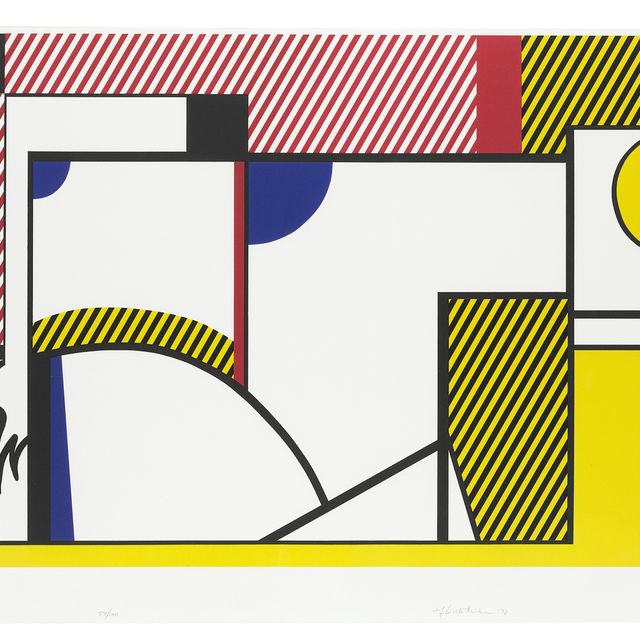 Roy Lichtenstein — Bull IV, из серии профилей Bull