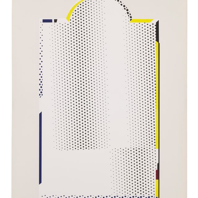 Roy Lichtenstein — Зеркало №7, из серии Mirror