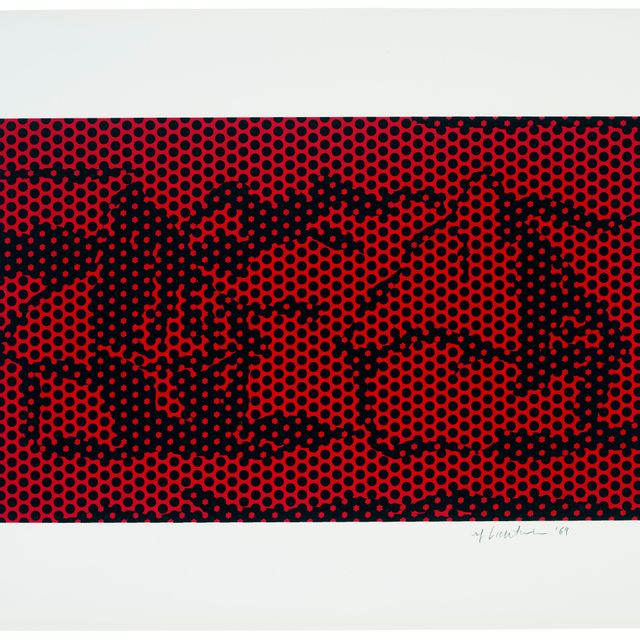 Roy Lichtenstein — Стог сена №6, из серии "Стог сена"