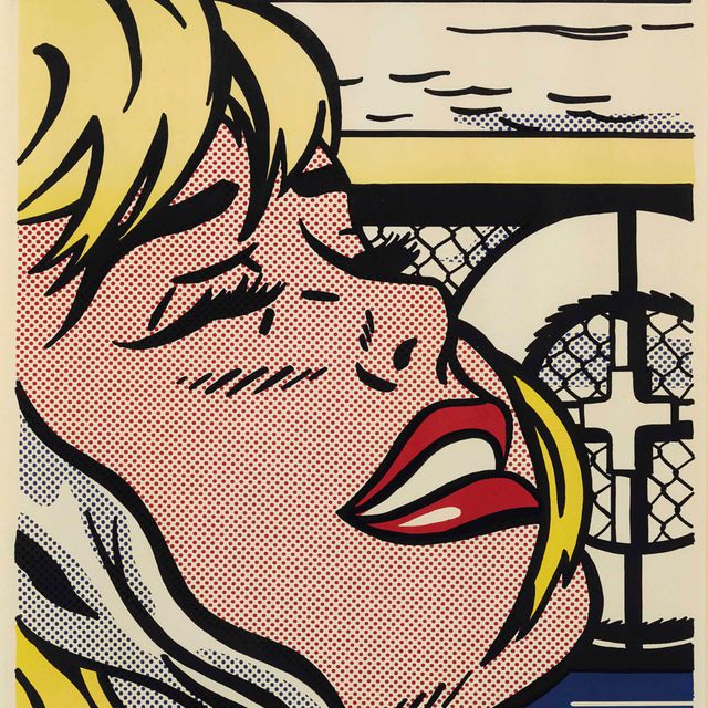 Roy Lichtenstein — Девушка на борту корабля