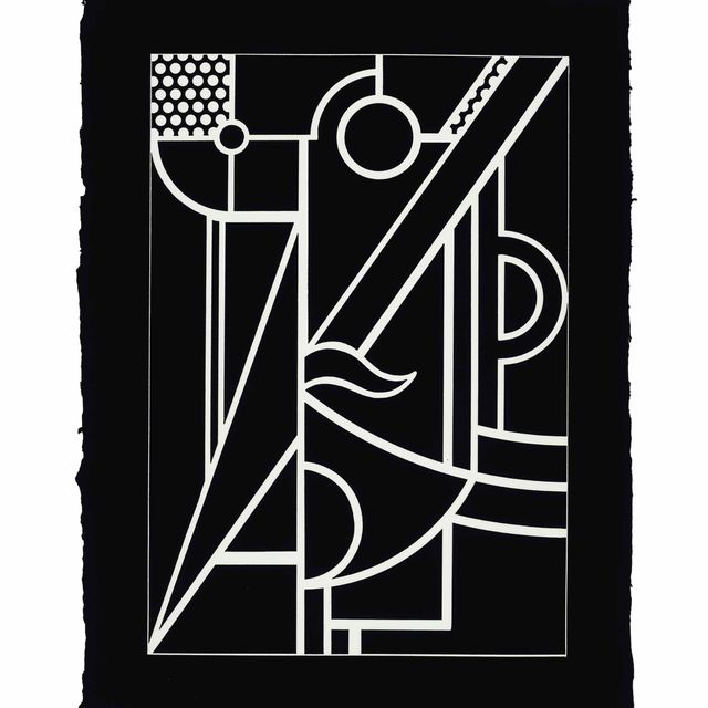 Roy Lichtenstein — Современная головка №3, из серии Modern Head